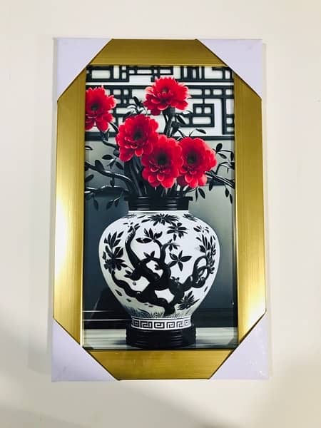 Beautiful Floral Art Poster Frame - High-Quality Material 3