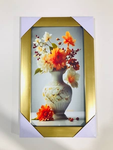 Beautiful Floral Art Poster Frame - High-Quality Material 4