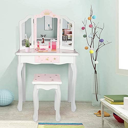 kids dressing Table | Baby dressing with mirror | Kids catty mirror 10