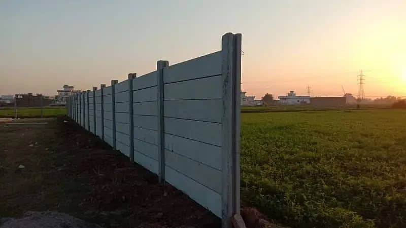 Precast Boundary Wall / Precast Roof / tyar chat / wall 3