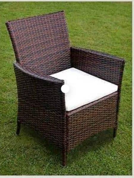 Outdoor indoor Rattan garden, dining, caffe, restaurants, ballconi set 15