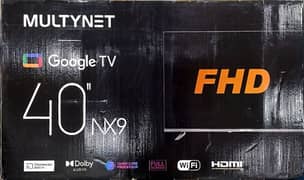 Multynet 40"Nx9

Google TV