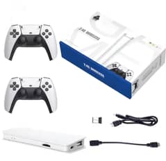 M15 Game Stick 4K Console 64GB with Dual 2.4G Wireless Controllers – 2