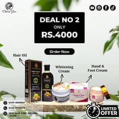 natural glow hand n foot whitening cream