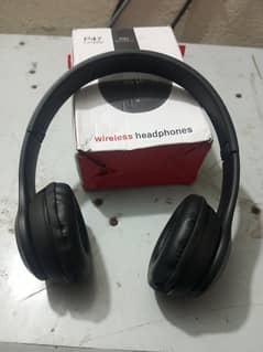 P47 wireless headphones.