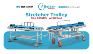 Stretcher Trollies and all other type of hospital furniture