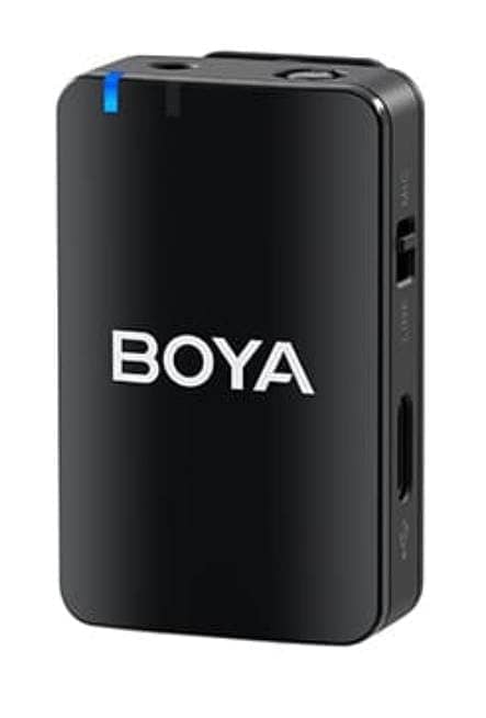 BOYA MIC ALL IN ONE DUAL WIRELESS PROFESSIONAL MICROPHONE 5