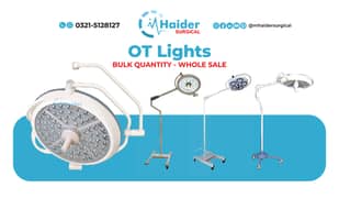 OT Lights Imported latest refurbrished and other equipment