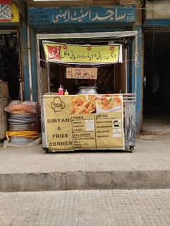 counter fries and biryani