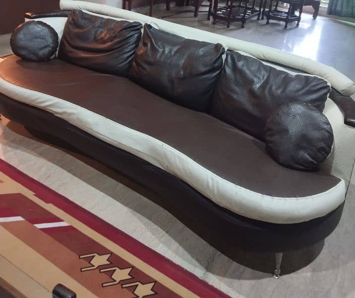 Leather sofa 1