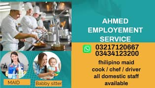 Filipino Maid / House Maids / COOK / Patient Care / Nanny Baby Sitter