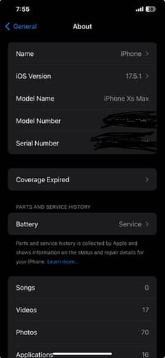 iPhone XS Max Black PTA approved