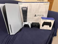 Playstation 5 Disc Edition with one controller