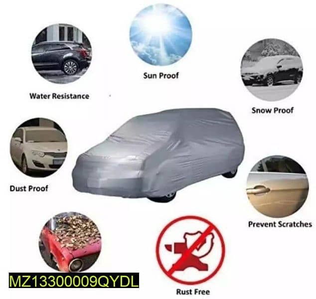 Suzuki Wagon R Parachute Car Cover Water Resistant DustProof 1