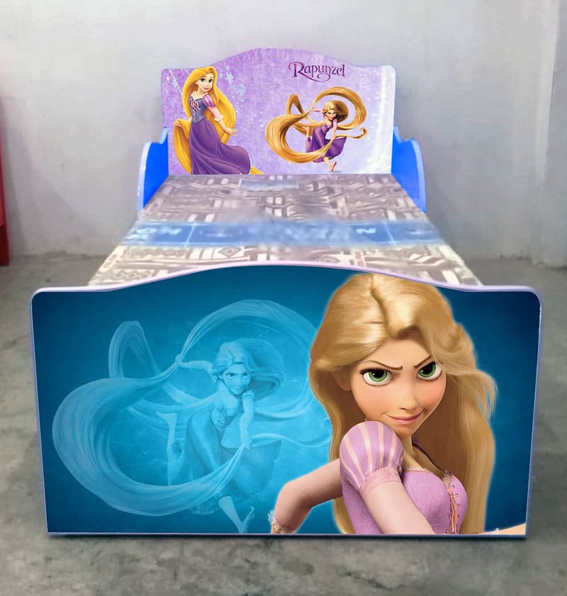 Rapunzel Single Beds | Brand New Kids Single Bed for Girls Sale 3