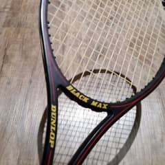 tennis racket original Dunlop black max edition racket graphite/glass