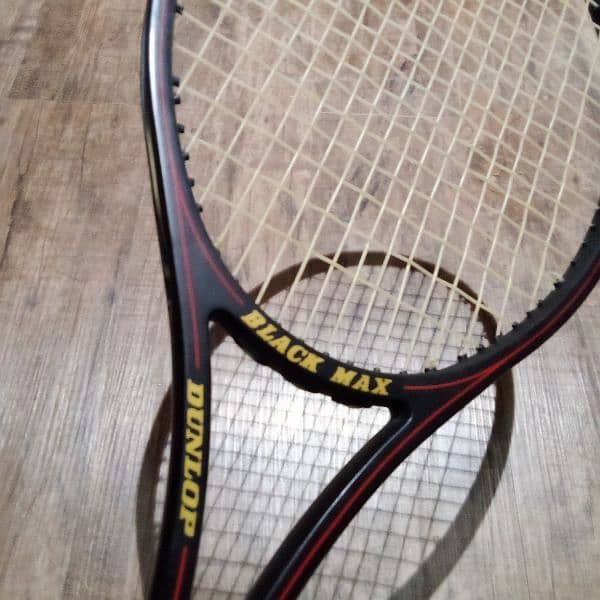 tennis racket original Dunlop black max edition racket graphite/glass 0