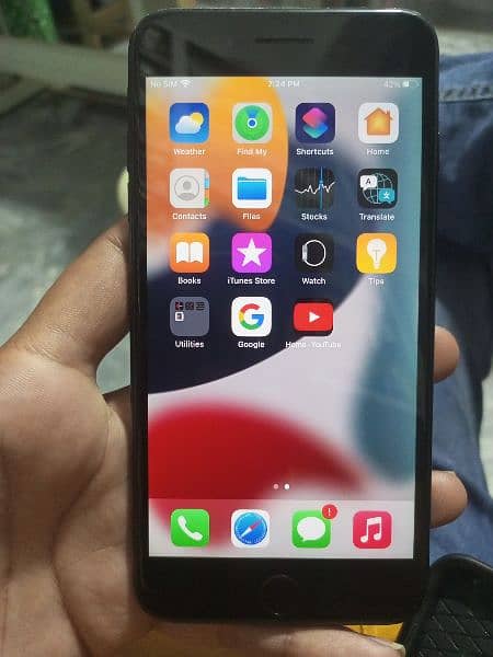 I phone 7plus 256gb pta approve 0