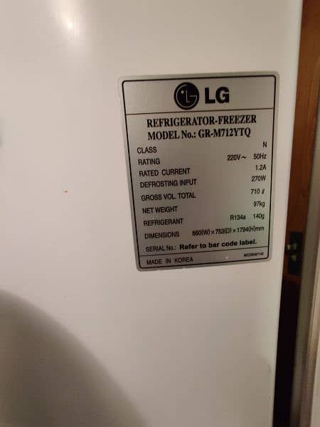 LG big size Fridge Best Cooling 2