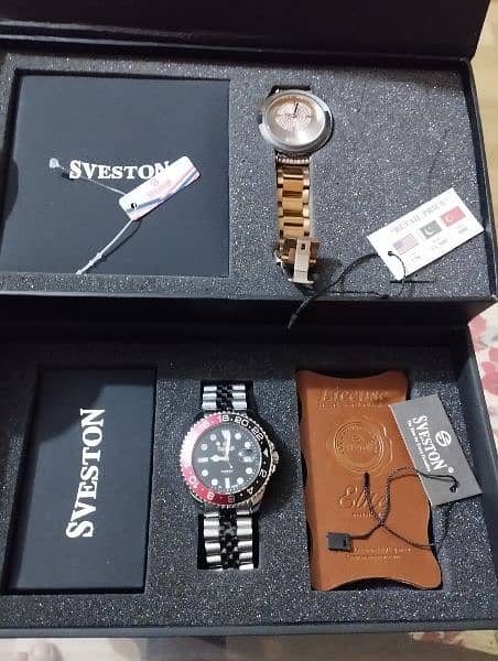 Sveston watch for sale (1 men's and 1 women's) 3