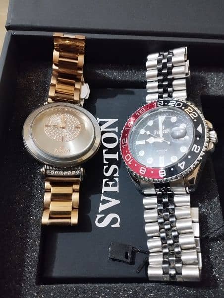 Sveston watch for sale (1 men's and 1 women's) 6