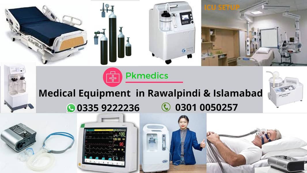 Bipap Machine , Suction Machine , Cardiac Monitor For Rent 0