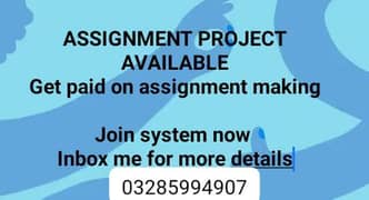 Assignment work at home daily earning