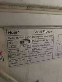 Haier Deep Freezer