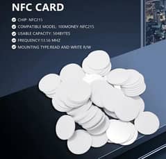 Ntag215 NFC pvc coin