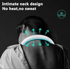 Summer Air-cooled Neck Hanging Fan free delivery wahcantt WhatsApp sms 0