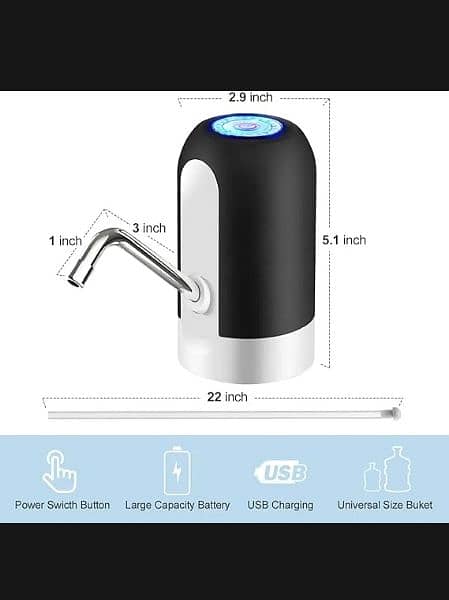 Automatic Water Dispenser and Manual Hand Pump (Premium) 2