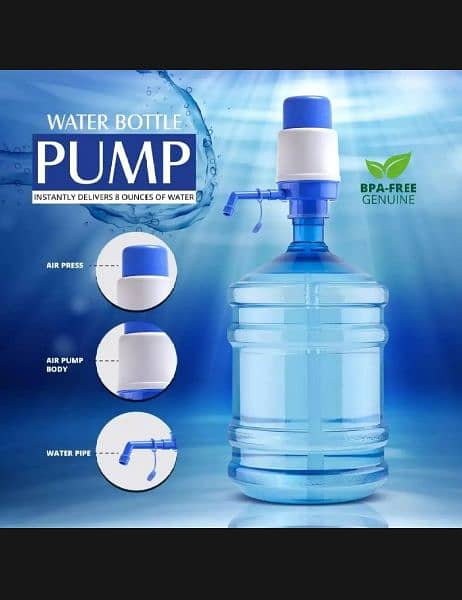 Automatic Water Dispenser and Manual Hand Pump (Premium) 5