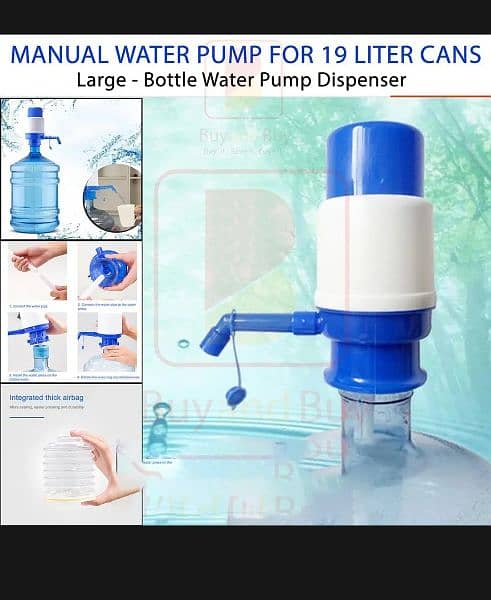 Automatic Water Dispenser and Manual Hand Pump (Premium) 6