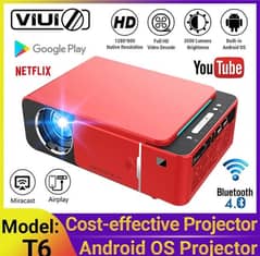 Android Projector 16/2GB Big 200 inch Screen With Amazing Resolution