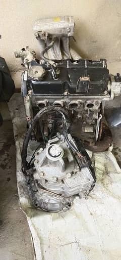 mini Pajero 1100 cc engine ki assembly gear