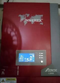 Inverex  &  4 Solar Panels 1.2 KV