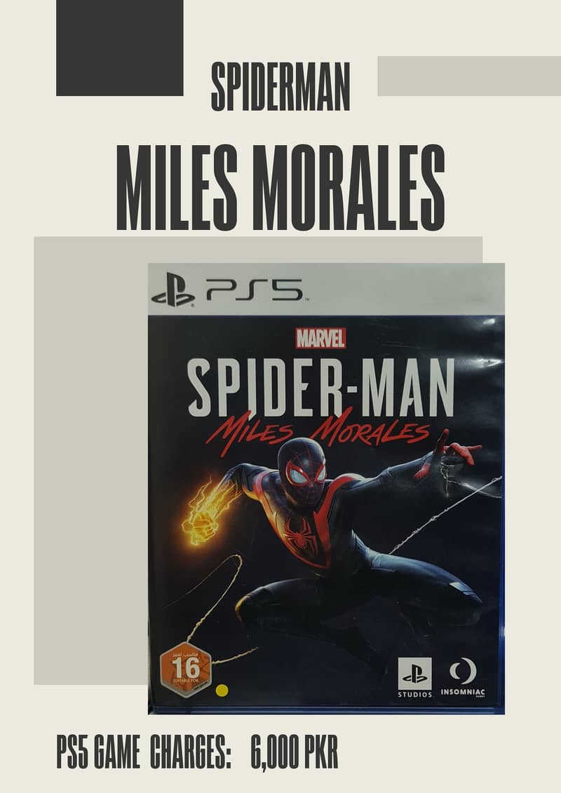 PS5 spiderman miles morales 0