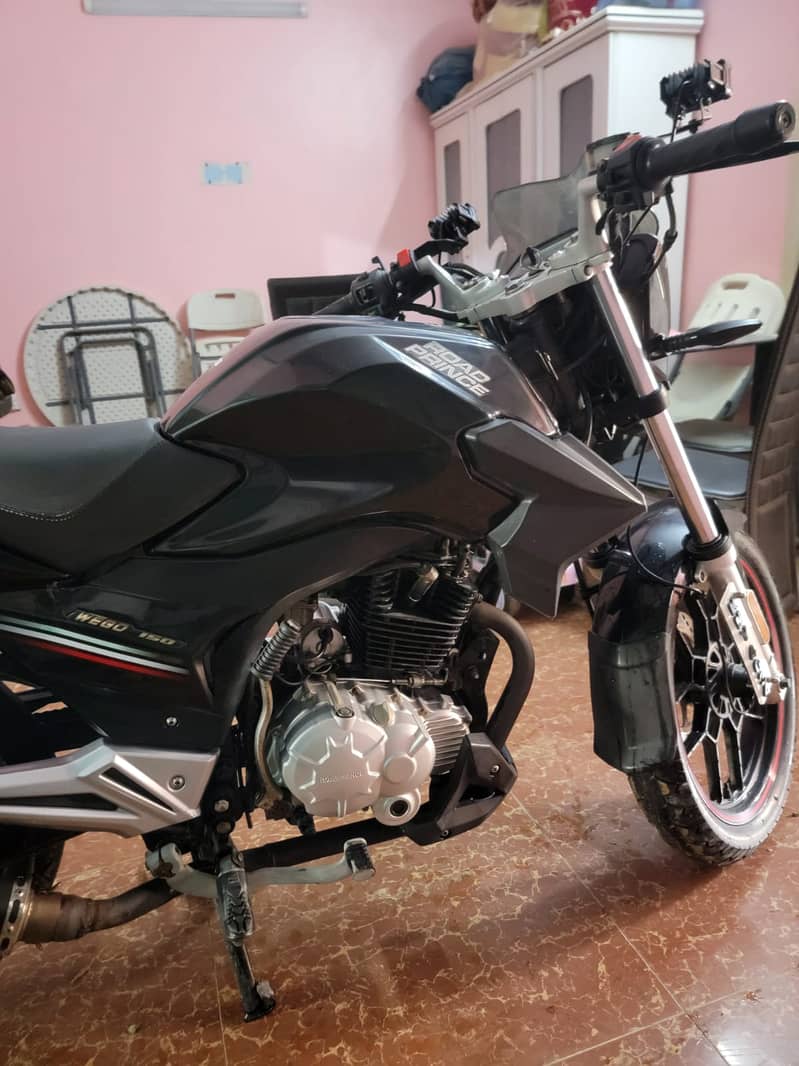 Road Prince Wego 150cc 2019 Model | Condition 10/10 | Black Color 7