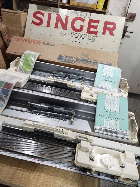 singer brother knitting machine 14