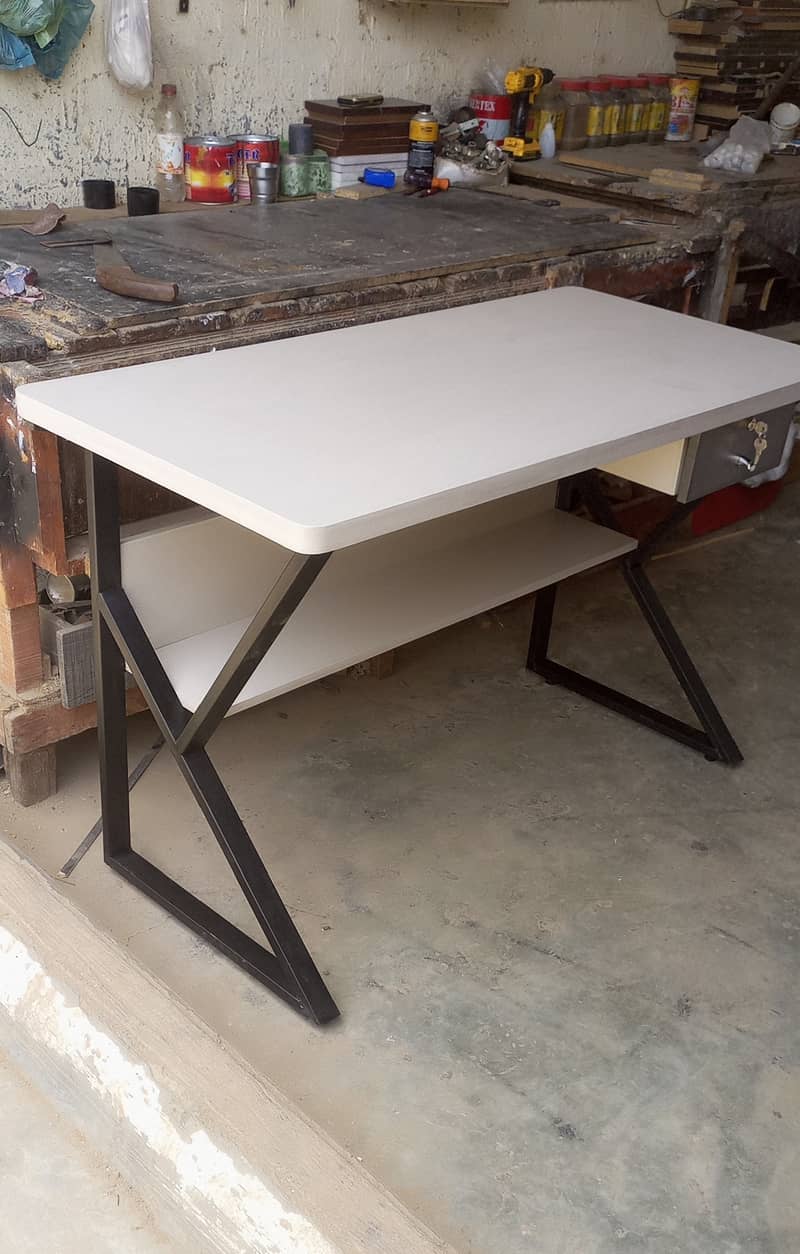 k shape table|Computer table|Study table|Laptop table|workstation tabl 2