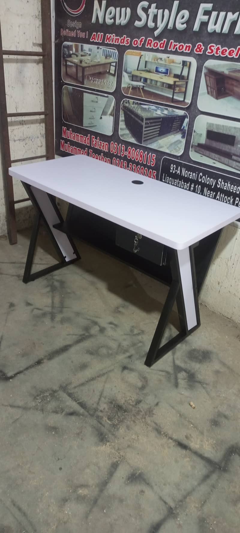 k shape table|Computer table|Study table|Laptop table|workstation tabl 12