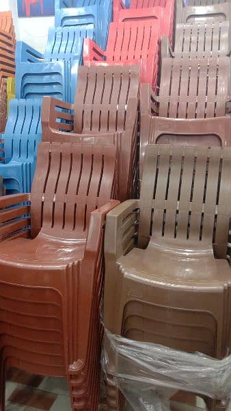 New Design Pure Plastic chairs with Polding Table (30% discount price) 15