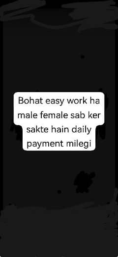 online work ap ghar Bethe ker sakte hain daily payment milegi