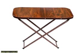 1 Pc Foldable and Adjustable Coffee Table