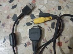 Sony AV usb camera cable