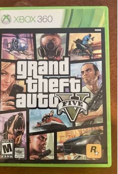 Xbox 360 GTA5 cd