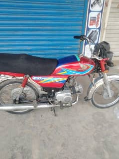 Honda cd 70 Model 2019 Red