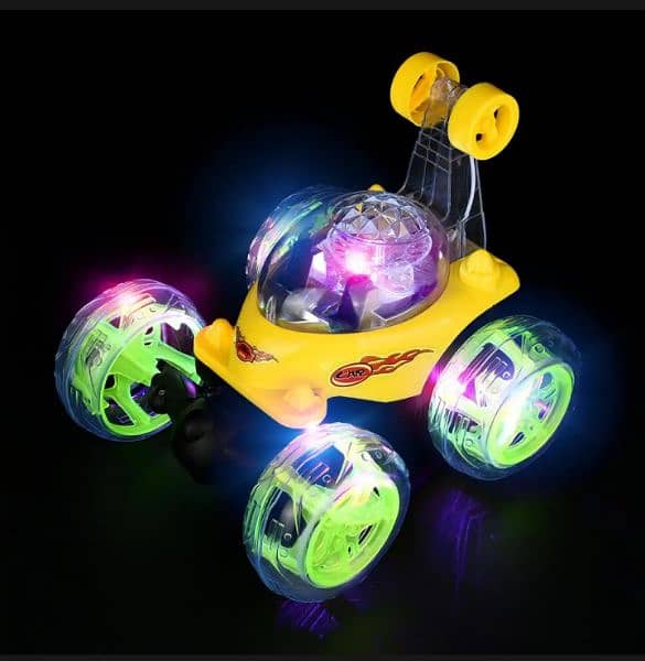 Remote Control Stunt Car With Music light (rechargeable) 1