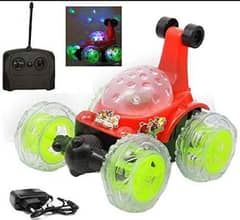 Remote Control Stunt Car With Music light (rechargeable)