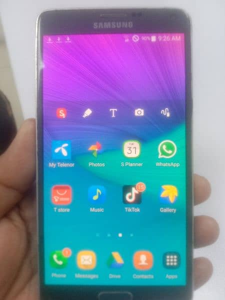 Samsung. note4 All ok single sim 1